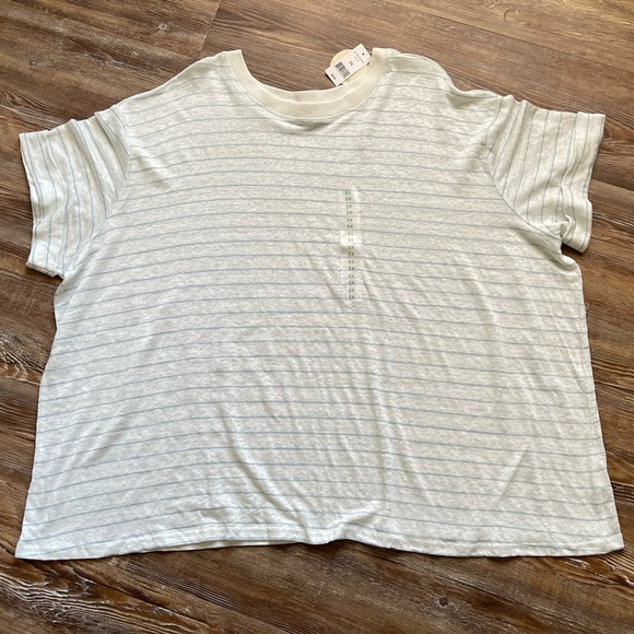 NWT Dip Plus Size Linen Top sz 3X - Picture 2 of 7